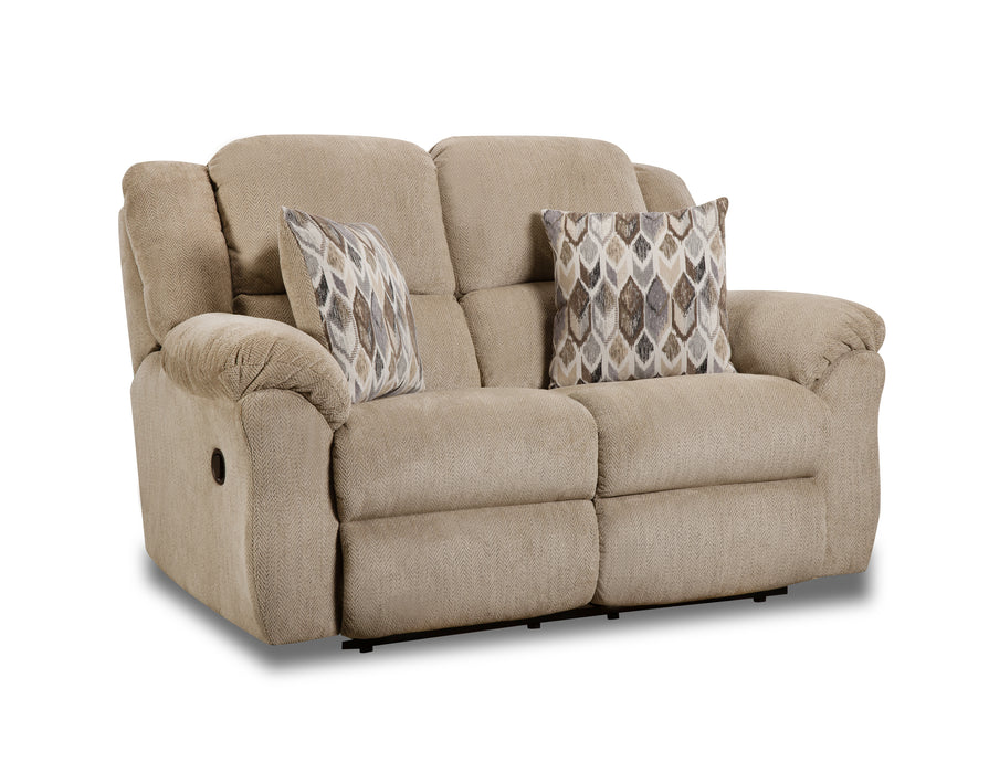 Newport Reclining Loveseat W/Pillows