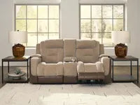 Mixed Motion PWR REC Loveseat/CON/ADJ HDRST