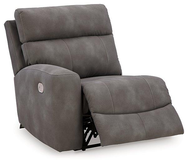 Next-Gen DuraPella Power Reclining Sectional Loveseat with Console