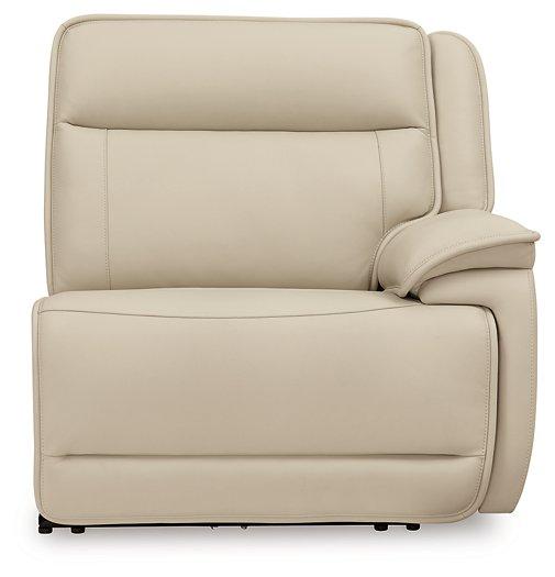 Double Deal Power Reclining Loveseat Sectional