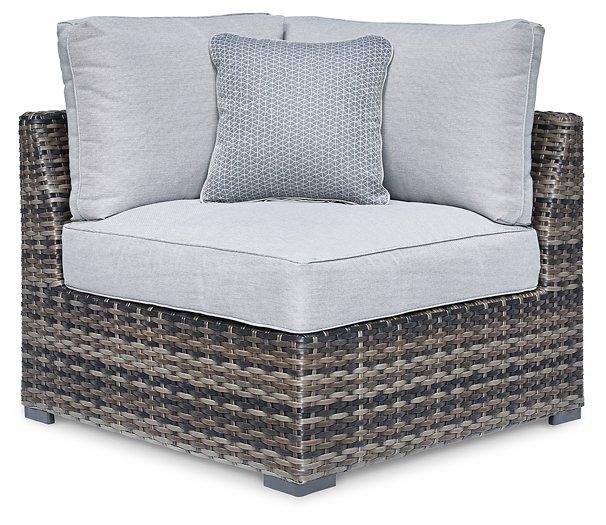 Harbor Court Corner with Cushion (Set of 2)