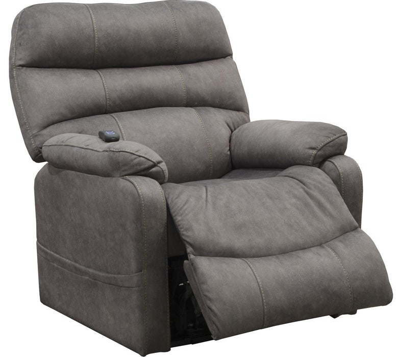 Catnapper Buckley Power Lift Recliner in Graphite 4864