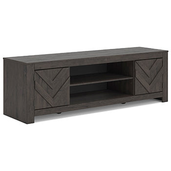 Cayboni 71" TV Stand with Electric Fireplace